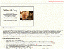 Tablet Screenshot of mccarty.org.uk